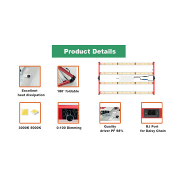 LED pliable personnalisable Plant Grow Lights 400W