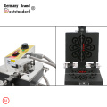 Flower shaped waffle maker machine for sale