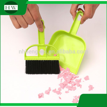mini plastic dust table keyboard cleaning brush with dustpan