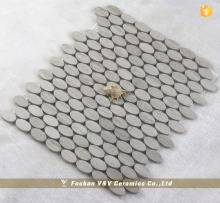 Natural Stone Surface Finished Marble Mosaic Tile