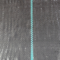 Membrana tejida de tierra negra de alambre plano
