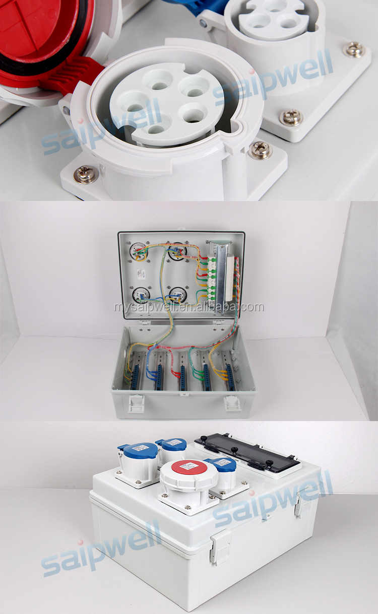 SAIP/SAIPWELL High Quality Control Box 4 loop Power Maintenance Box