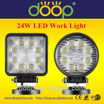 Hot Sale 12V 24V Work Light LED Tractor Work Lights IP67 Waterproof 24W LED Work Light