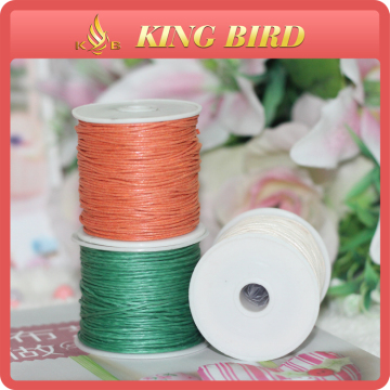 Various color polyester baracelet braided power cord