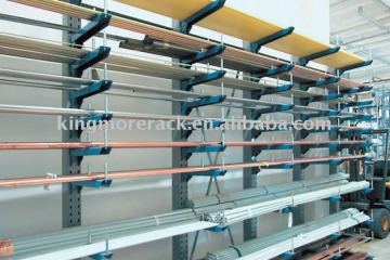 Cantilever high density warehouse storage rack