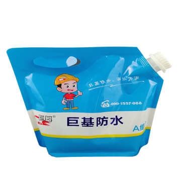 Custom plastic stand-up bags for K11 waterproof slurry