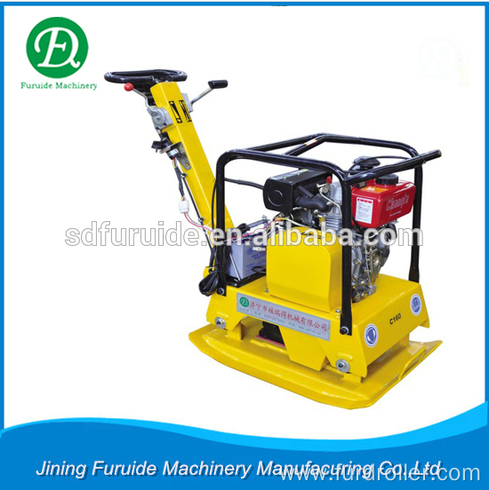 mechanical double way reversible small plate compactor for sale