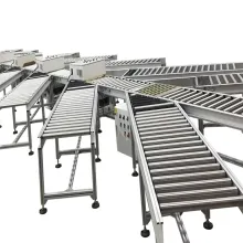 High-Quality Custom Package Sorter Cross Roller Conveyor for Logistics Warehouse Transportation
