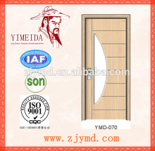 low cost pvc laminaed mdf doors glass door
