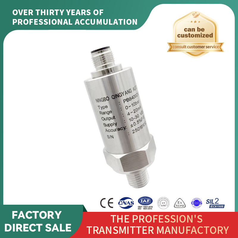 Transmițătorul de presiune M12 este convenabil și practic