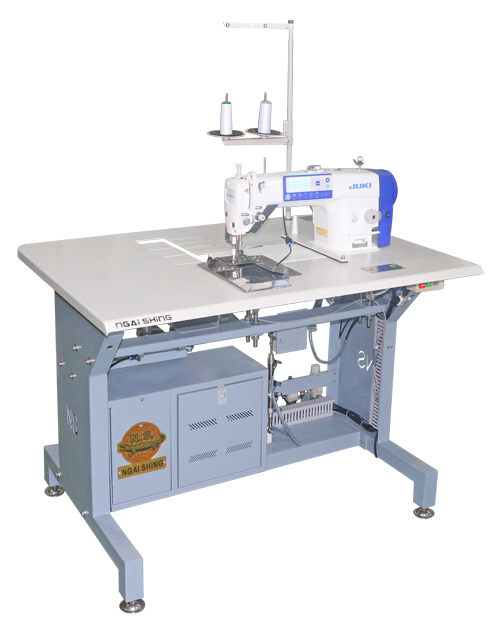 Semi-Automatic Shirt Cuff Hemming Stacker