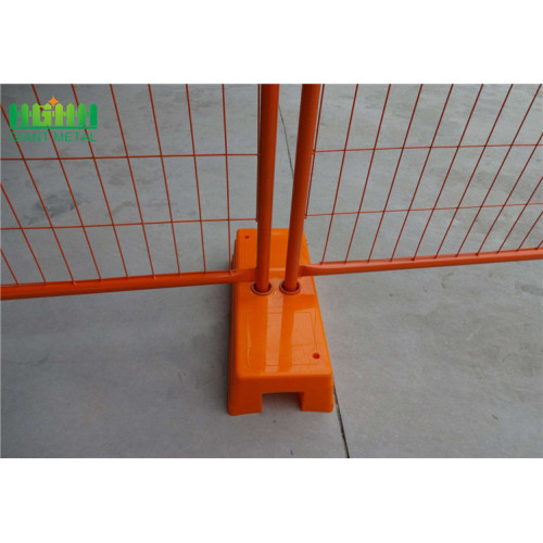 temporary fence galvanized barriers