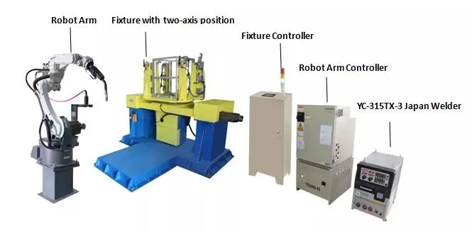 6 Axis Robot Arm for Stamping Machine Automatic Industrial Robot