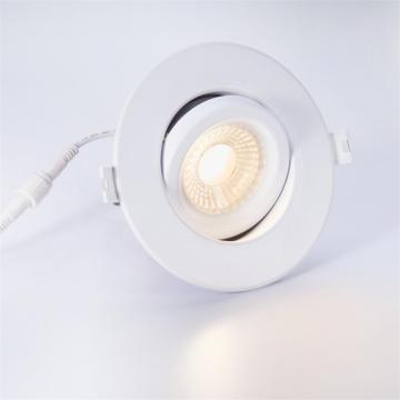 Dimmable Slim Gimbal Light Light Light 9 Вт