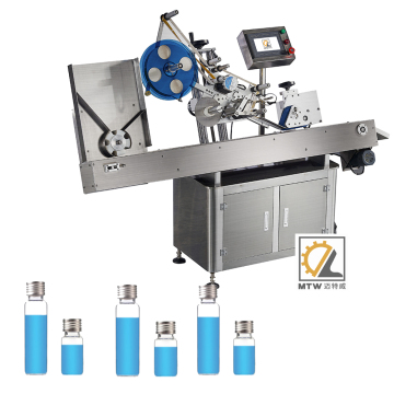 MTW Automatic Test Tube Horizontal Ampoule Bottle Labeling Machine