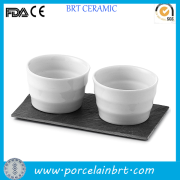 White Simple Custom Ceramic Cup Tea