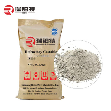 China Supplier Industrial Low Cement Castable Refractory Material Powder