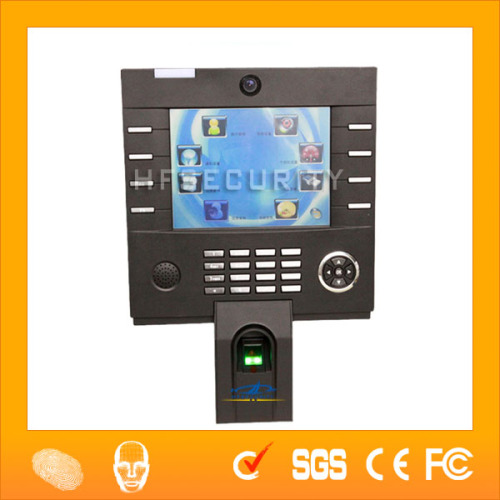 Camera Touch screen Fingerprint Wifi/GPRS Battery Card Time Attendence System