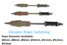 Rope Fastening for Elevator Overspeed Governor