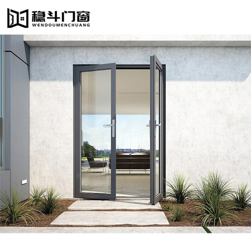 High Performance Aluminum Casement Impact Resistant Doors