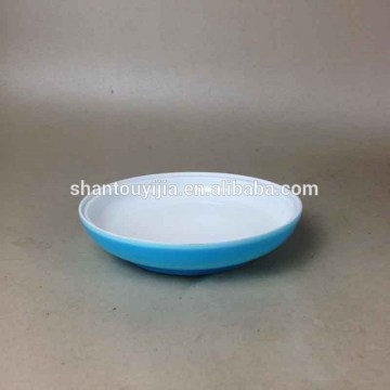 2 color decorative small plastic plates