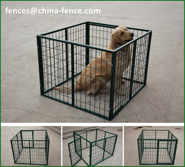 2021 Hot Sale Quality Galvanized Powder Coated Outdoor Dog Pen Dog Kennel(XMM-DK0)