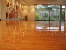 Piano Surface HDF Laminated Flooring E0 Waterproof