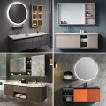 Nuevo gabinete de baño de diseño con espejo inteligente
