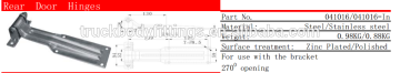 China hinges hardware truck parts / pallet collars hinges