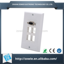 VGA modular wall plates