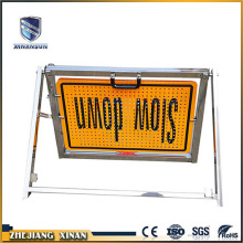 outdoor reflective traffic sign boards with lights