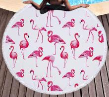 Cheap Microfiber Fashion Printed Round Beach Cloth