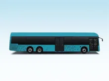Engine Electric City Shuttle Bus 15m Pure Electric City Bus