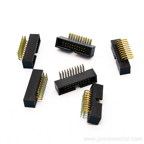 2.54mm Pitch Straight Type Male Box Header Connector