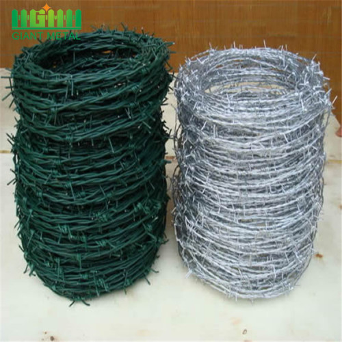 Low Carbon Steel Barbed Wire Mesh Fencing