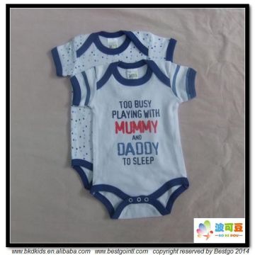 BKD 2016 Summer cotton baby bodysuits sets
