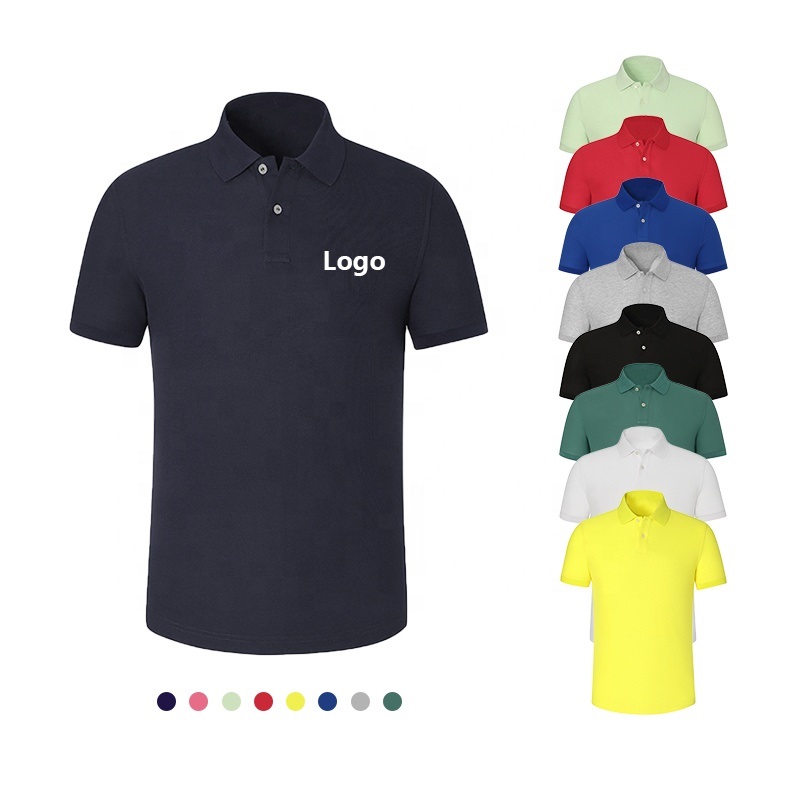 Customized High Quality Men's Polo Pique Shirt