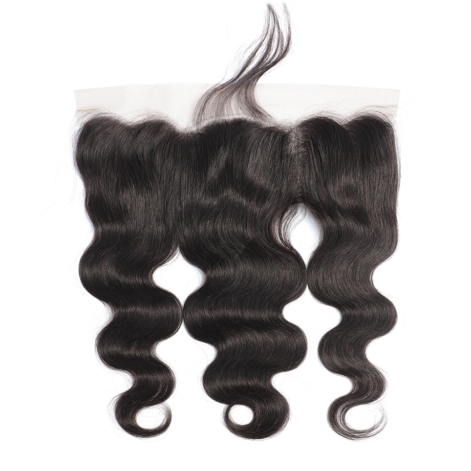 New Arrival Brazilian Hair Body Wave 13X6 Transparent Swiss HD Lace Frontal Closure