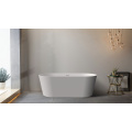 White Thinner Acrylic Standing Bathtub