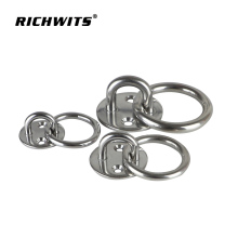 Marine hardware stainless steel eye plates hammock hanging fixed disk swing hook accessories