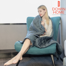 Natural Organic Bamboo Weighted Blanket 25lb For Summer