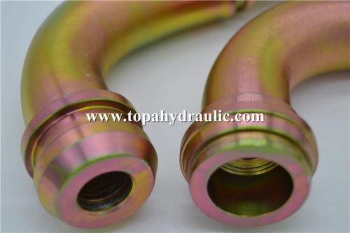 22692 seamless fitting  pipe chrome grease brass fitting