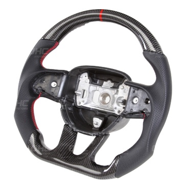 Custom Carbon Fiber Exhaust Steering Wheel for Dodge Charger OHC Motors