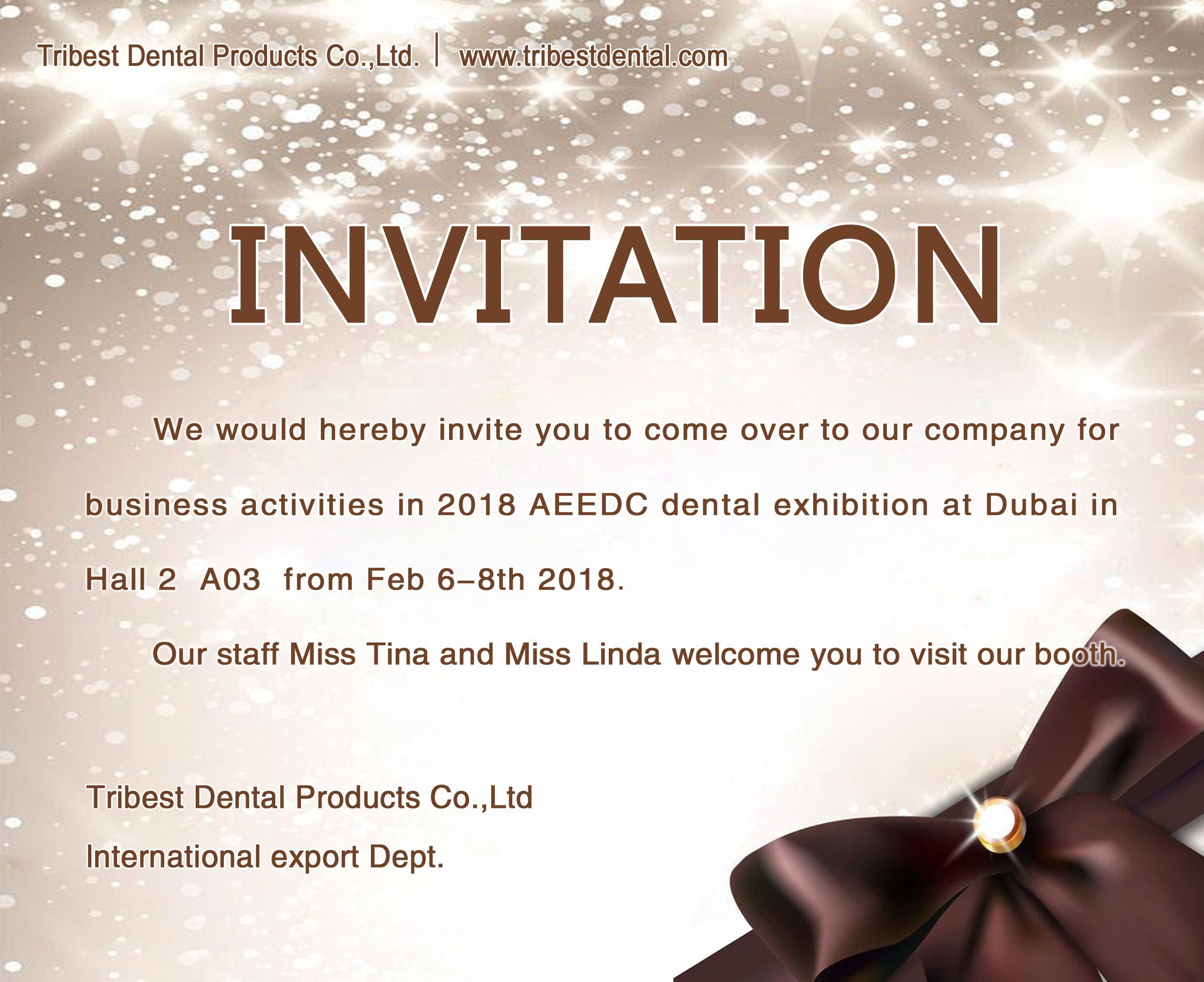 2018 AEEDC Invitation