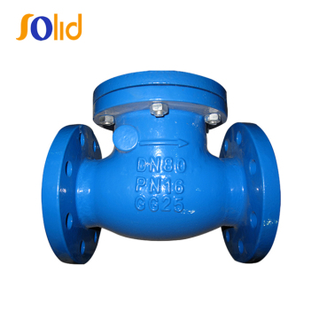 Ductile iron swing check valves flange end made in China