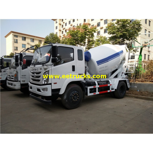 4ton 4x2 Beton Transit Mixer Vehicles