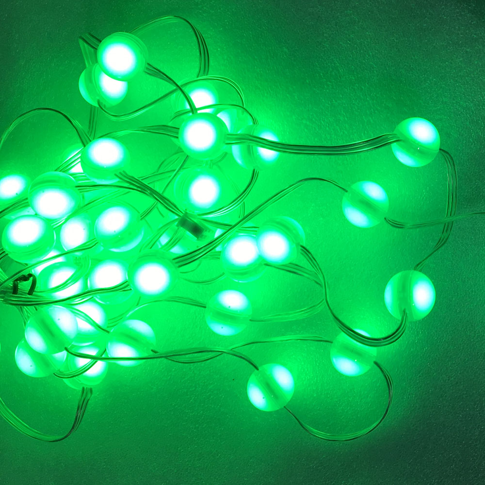 12V Digital Pixel Ball RGB LED lighting string