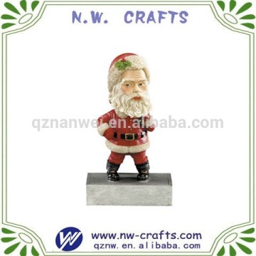 Christmas santa clause figure souvenir resin gift