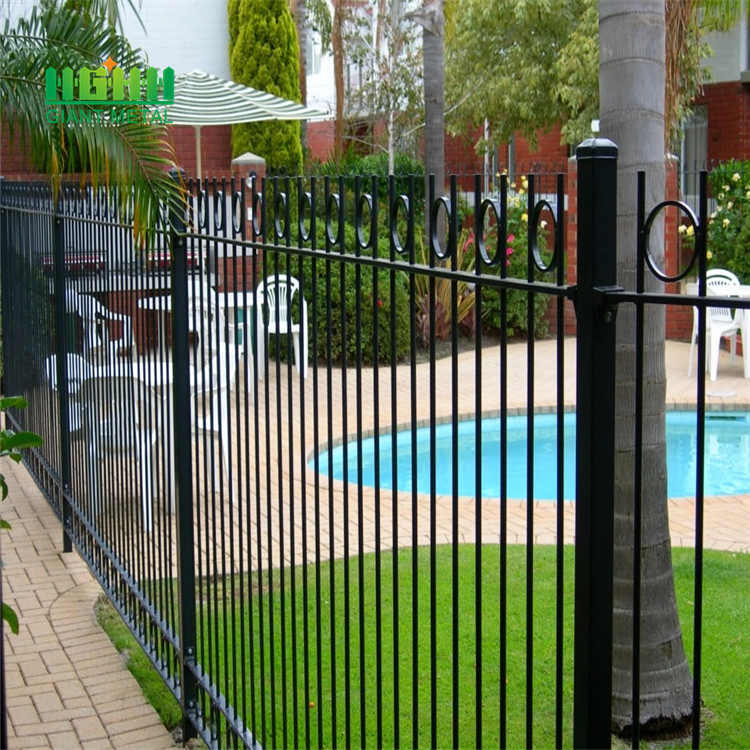 Welded stainless zinc steel fences