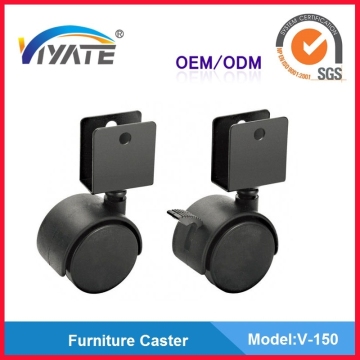 Furniutre PU caster wheel,roller wheel,adjustable caster wheels